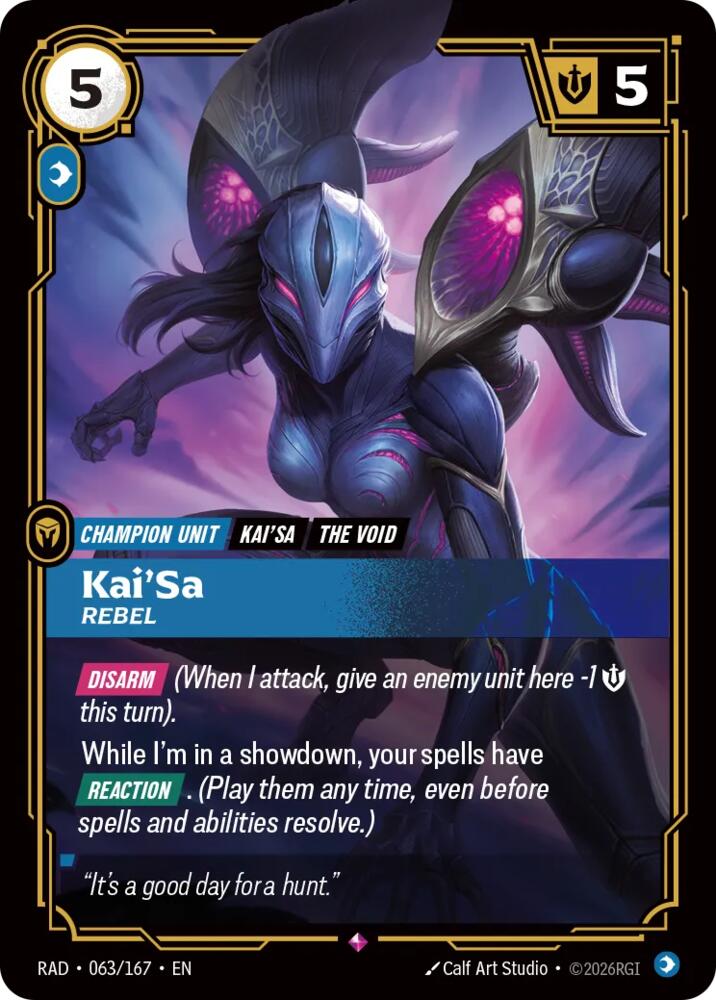 Kai'Sa, Rebel [Radiance]