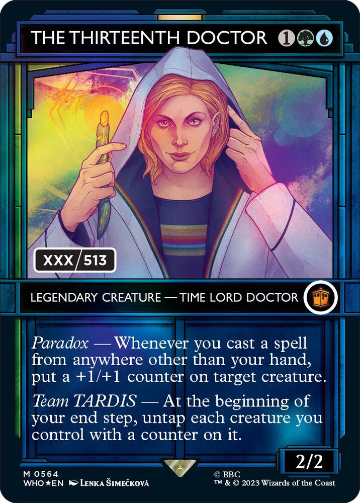 The Thirteenth Doctor (Serial Numbered)