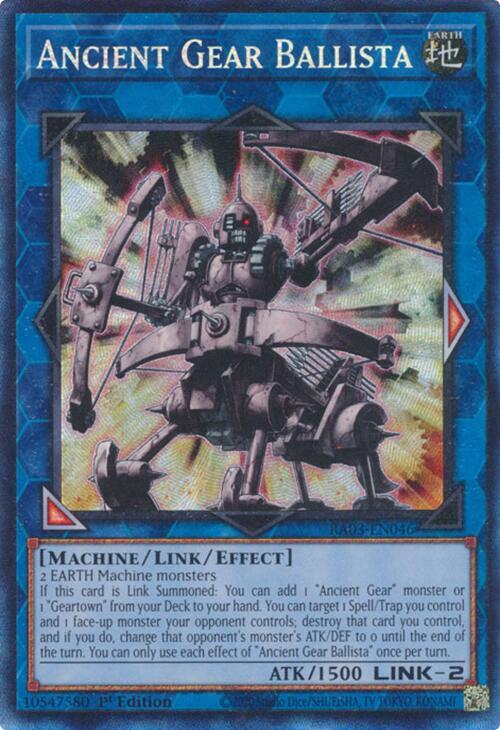 Ancient Gear Ballista (PCR)