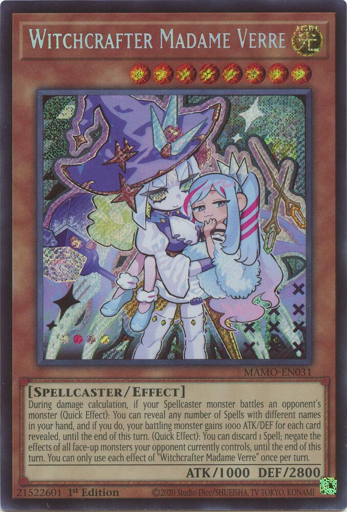 Witchcrafter Madame Verre (Secret Rare) [Magnificent Monsters]