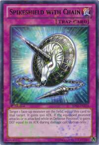 Spikeshield with Chain (Mosaic Rare)