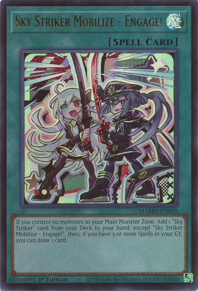 Sky Striker Mobilize - Engage! [Magnificent Monsters]