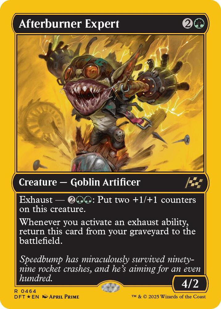 Afterburner Expert (First-Place Foil)