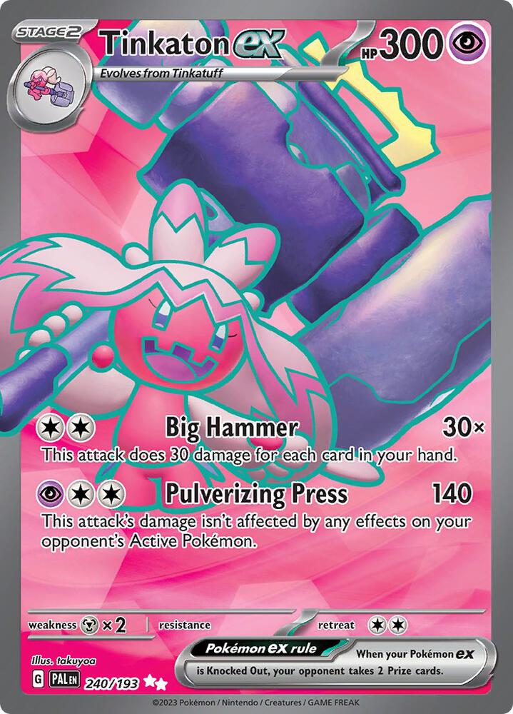 Tinkaton ex - 240/193