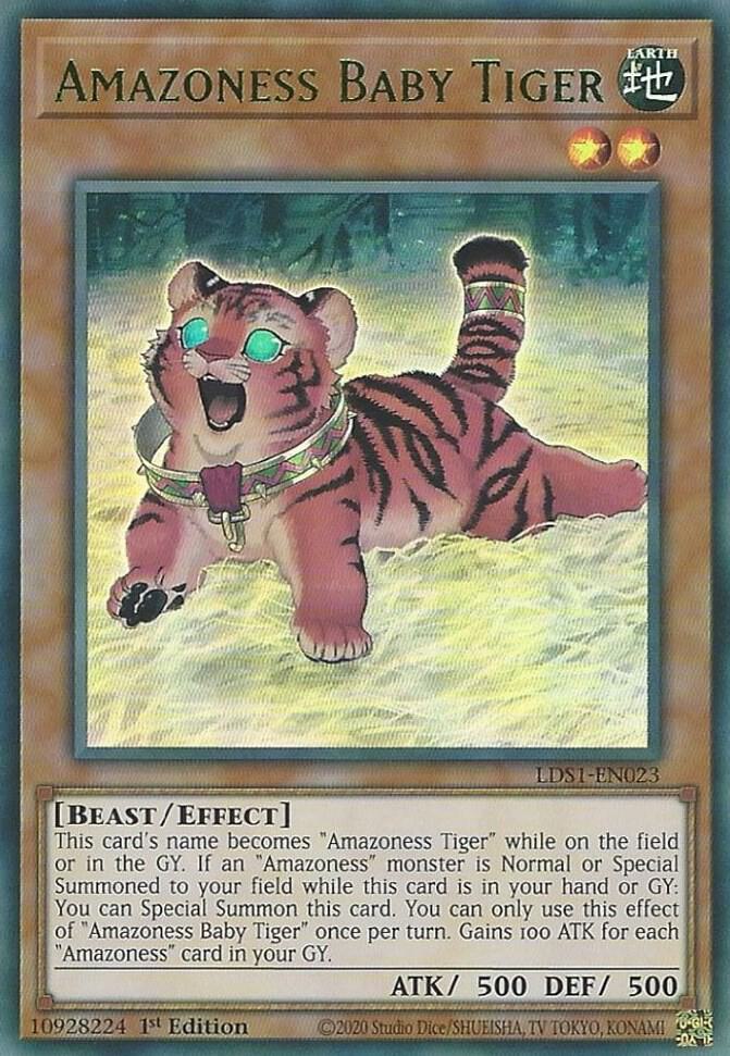 Amazoness Baby Tiger (Green)
