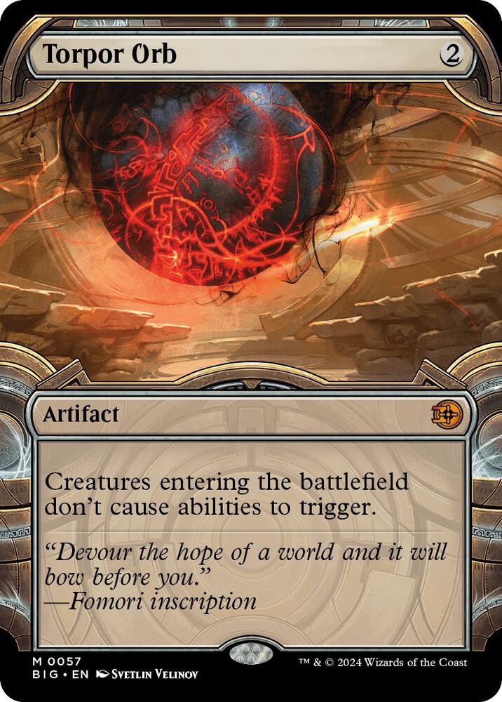 Torpor Orb (Showcase)