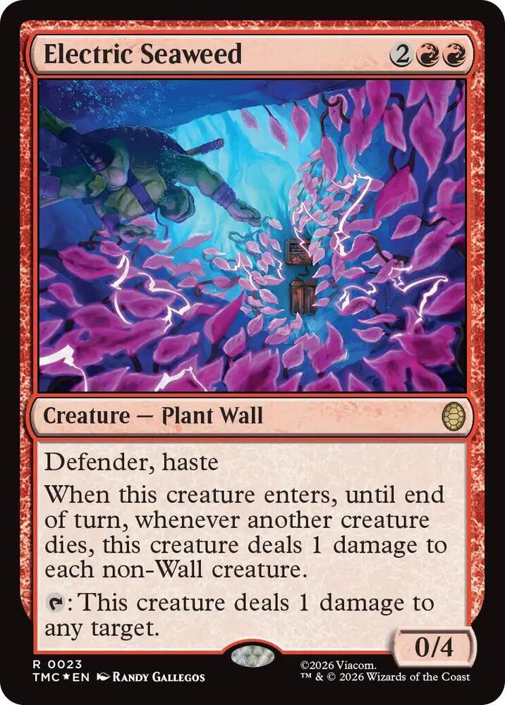 Electric Seaweed (Surge Foil)