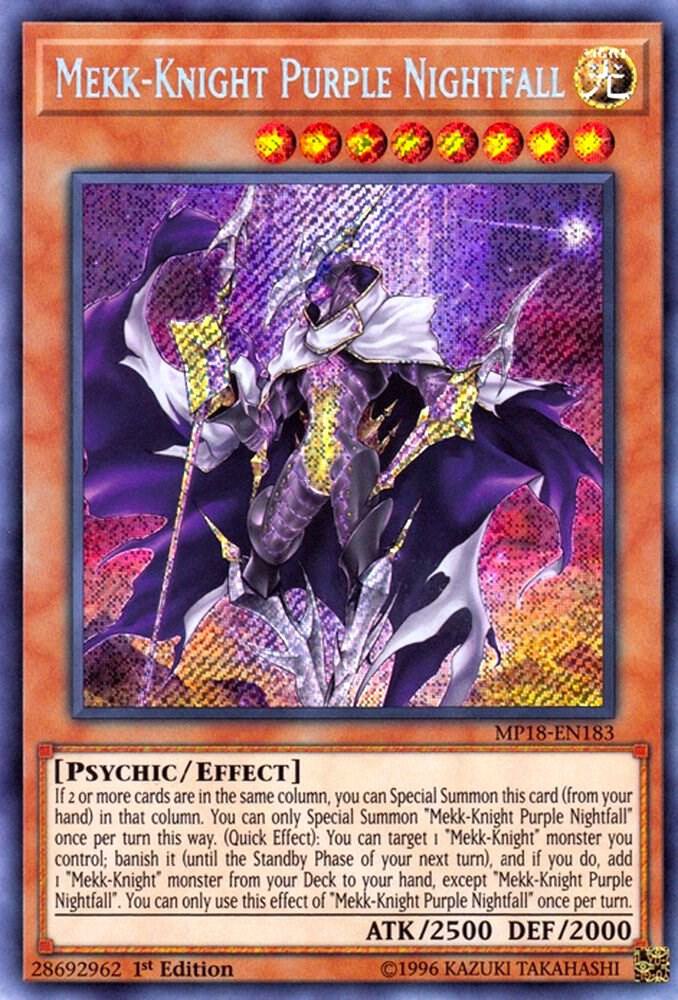 Mekk-Knight Purple Nightfall