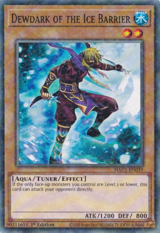 Dewdark of the Ice Barrier (Duel Terminal)