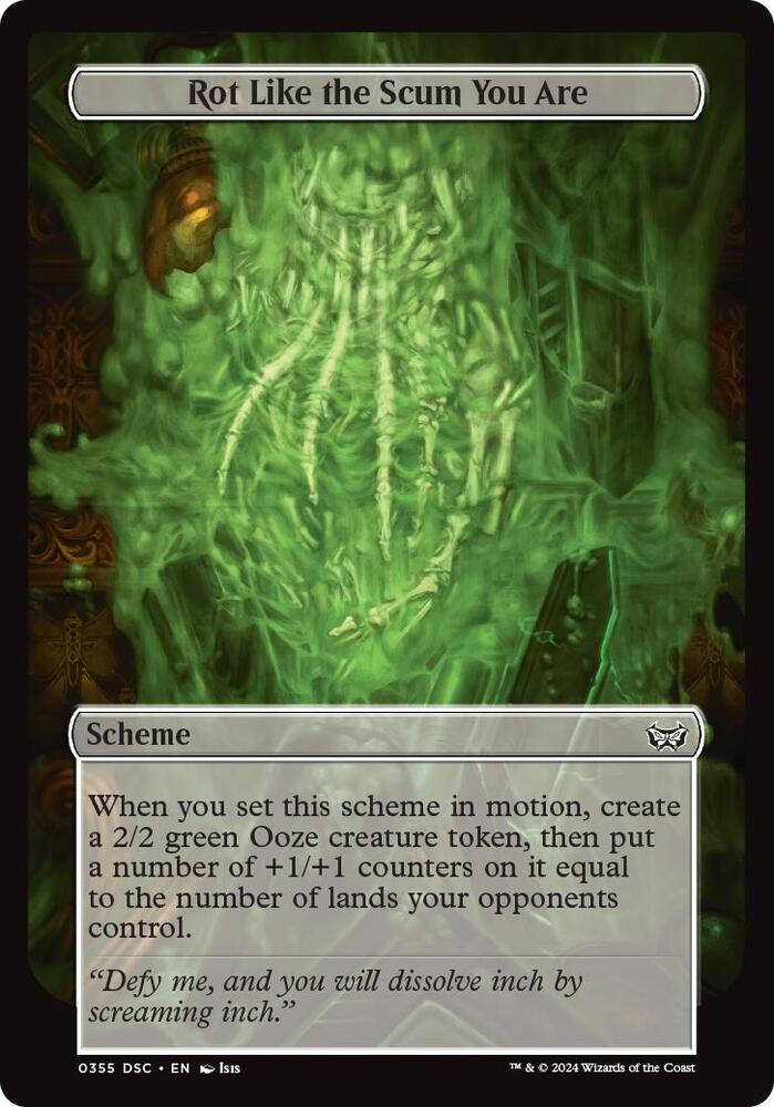 Rot Like the Scum You Are (Full Art)