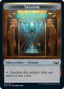 Treasure (017) // Rogue Double-Sided Token