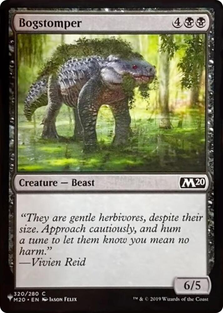 Bogstomper