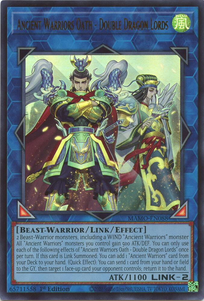 Ancient Warriors Oath - Double Dragon Lords [Magnificent Monsters]