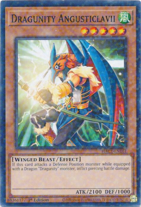 Dragunity Angusticlavii (Duel Terminal)