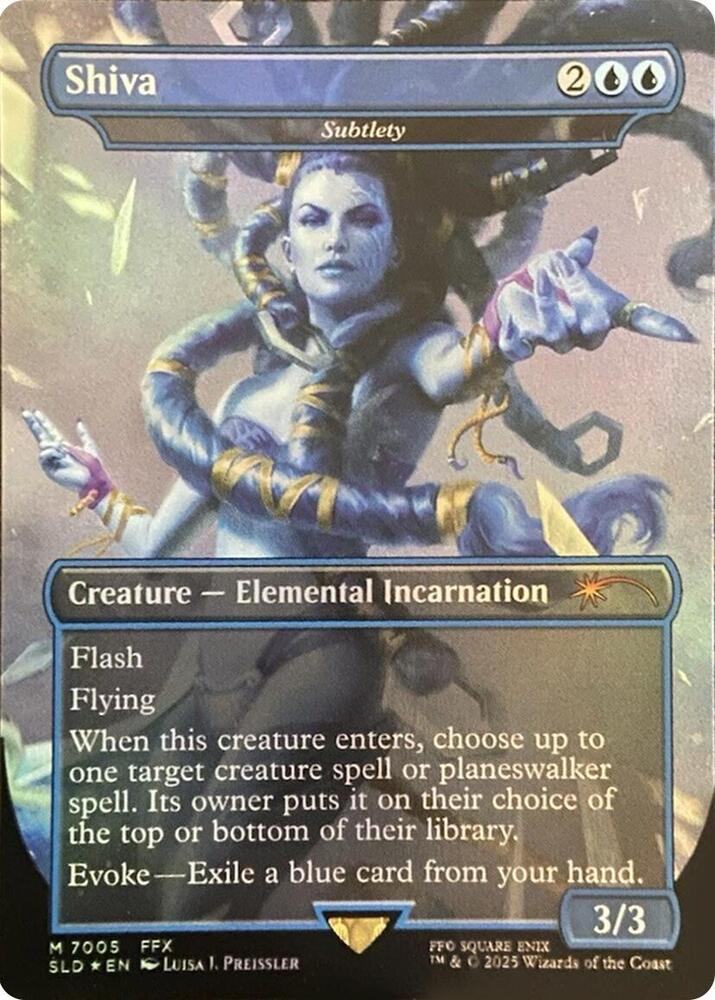 Shiva - Subtlety (Rainbow Foil)