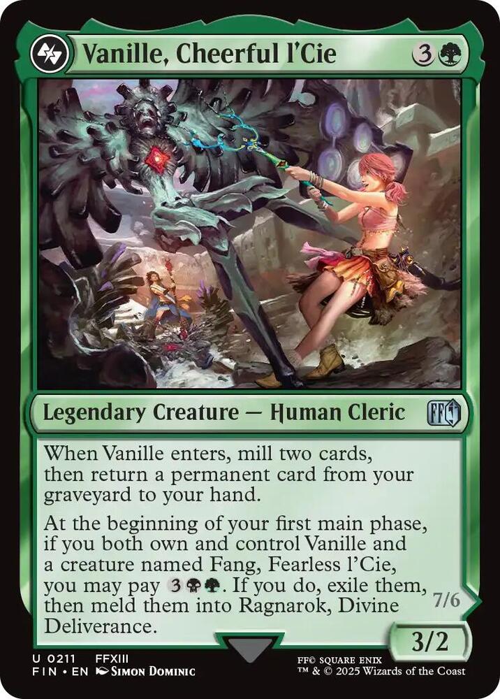 Vanille, Cheerful l'Cie