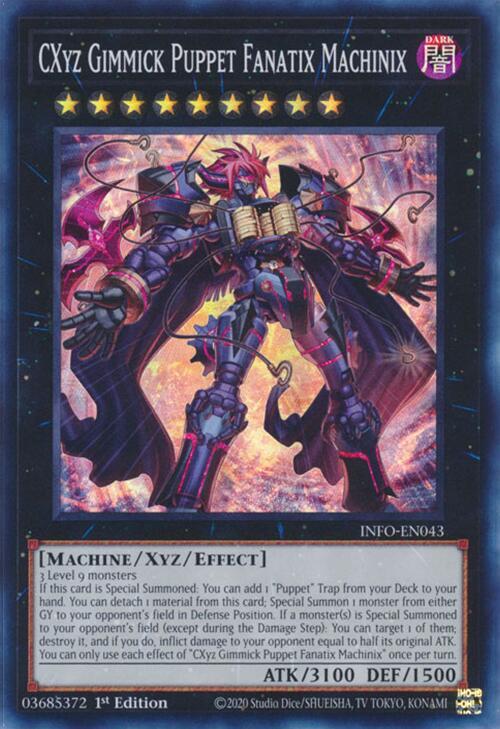 CXyz Gimmick Puppet Fanatix Machinix