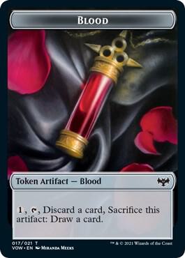 Blood // Human Soldier Double-Sided Token