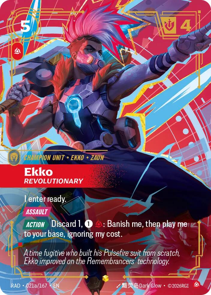 Ekko, Revolutionary (Alternate Art) [Radiance]