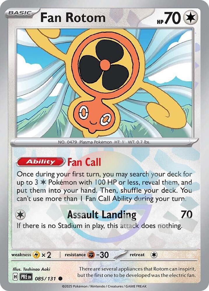 Fan Rotom (Poke Ball Pattern)