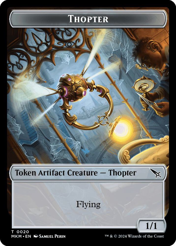 Thopter (0020) // Plant Double-Sided Token