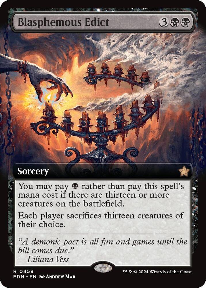 Blasphemous Edict (Extended Art)