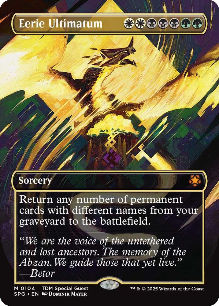 Eerie Ultimatum (Borderless)