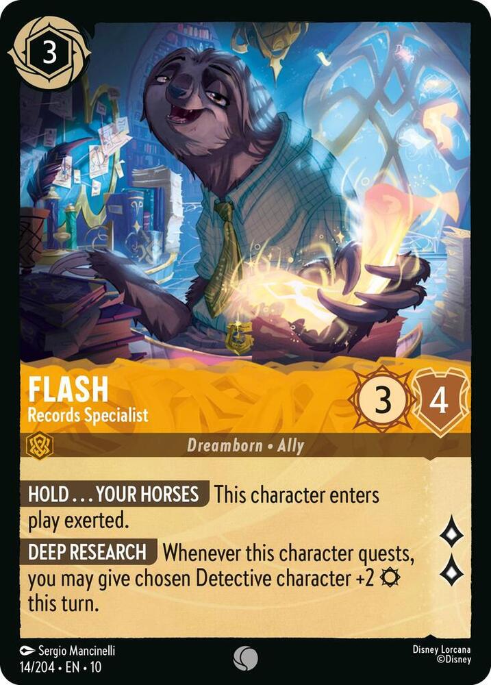 Flash - Records Specialist