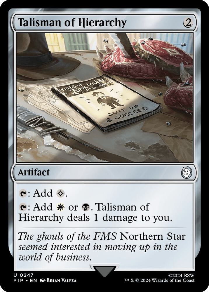 Talisman of Hierarchy