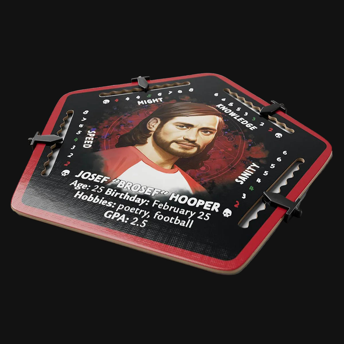 Card with a character named Joseph 'Broosef' Hooper