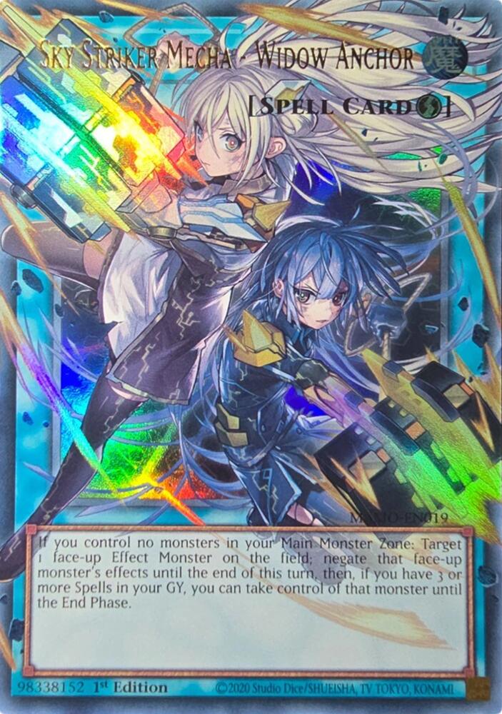 Sky Striker Mecha - Widow Anchor (Extended Art) [Magnificent Monsters]