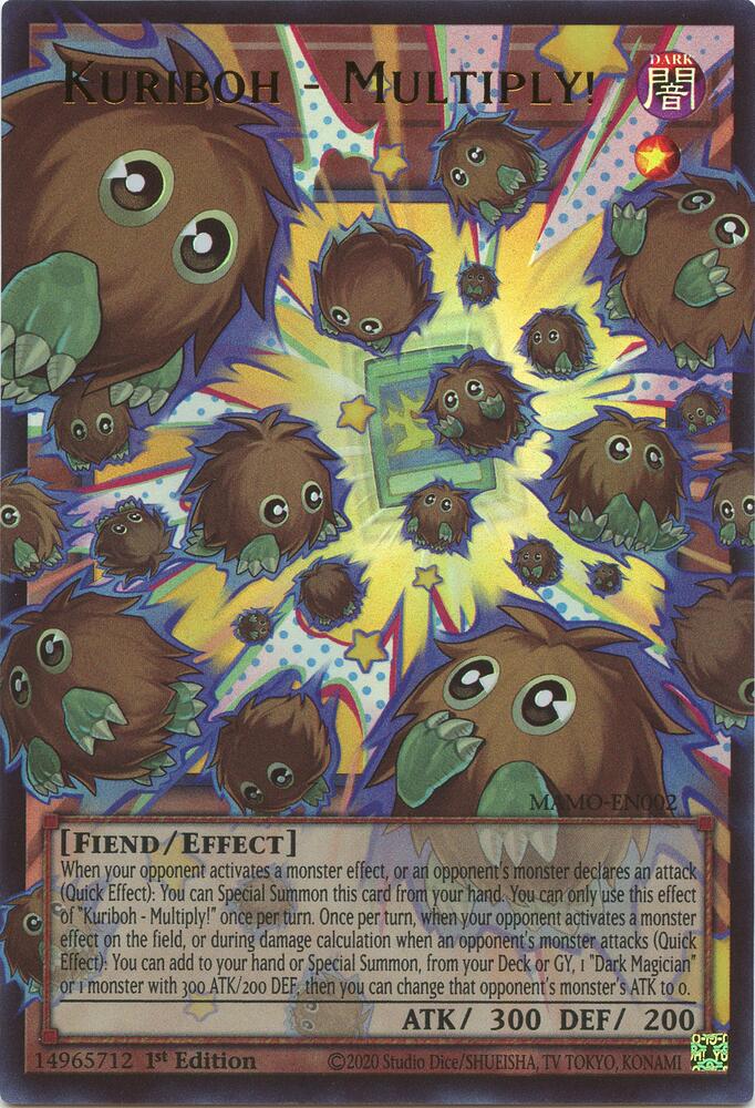 Kuriboh - Multiply! (Extended Art) [Magnificent Monsters]