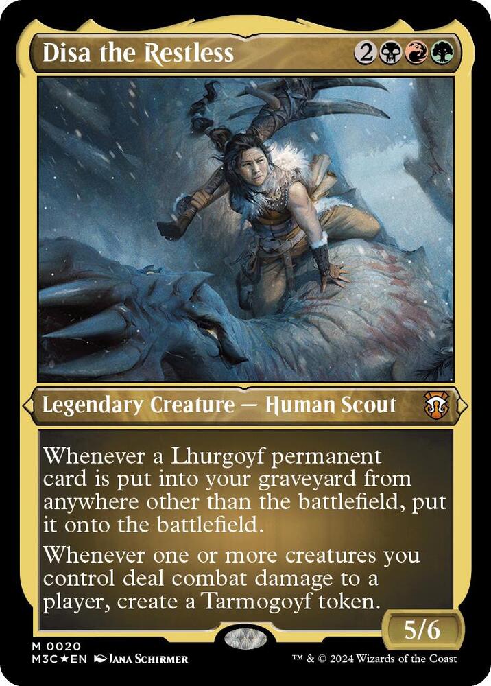 Disa the Restless (Foil Etched)