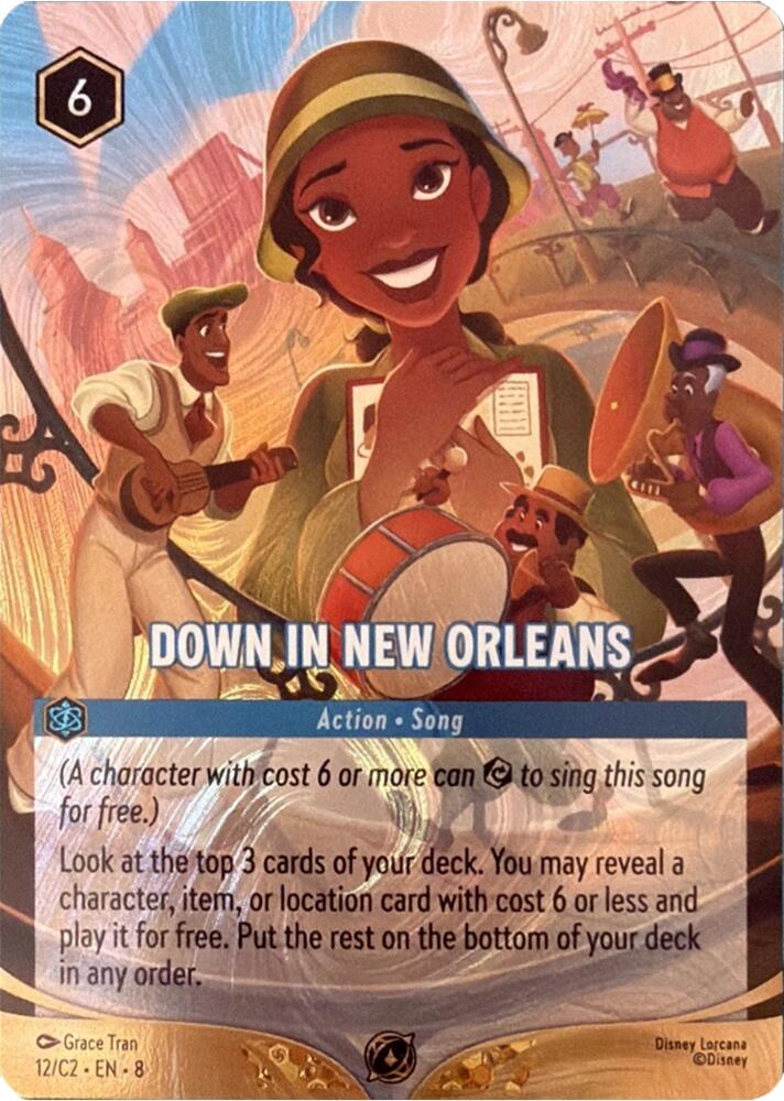 Down in New Orleans (Foil) [Disney Lorcana Promo Cards]