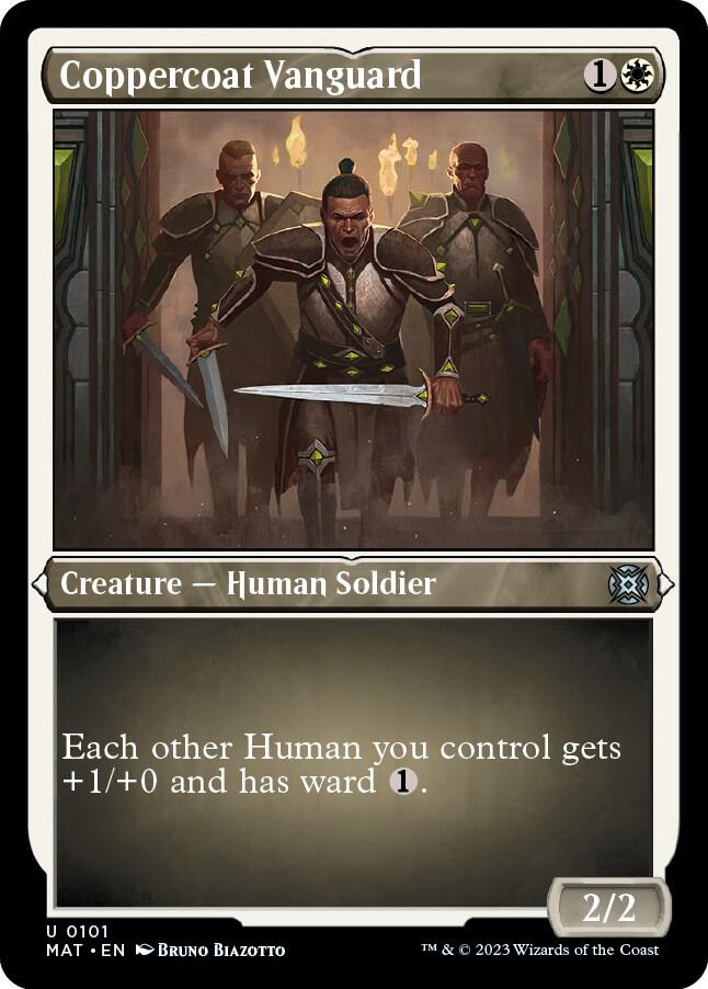 Coppercoat Vanguard (Foil Etched)
