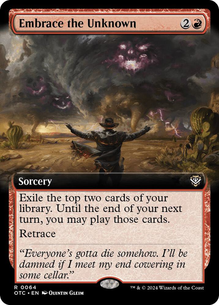 Embrace the Unknown (Extended Art)