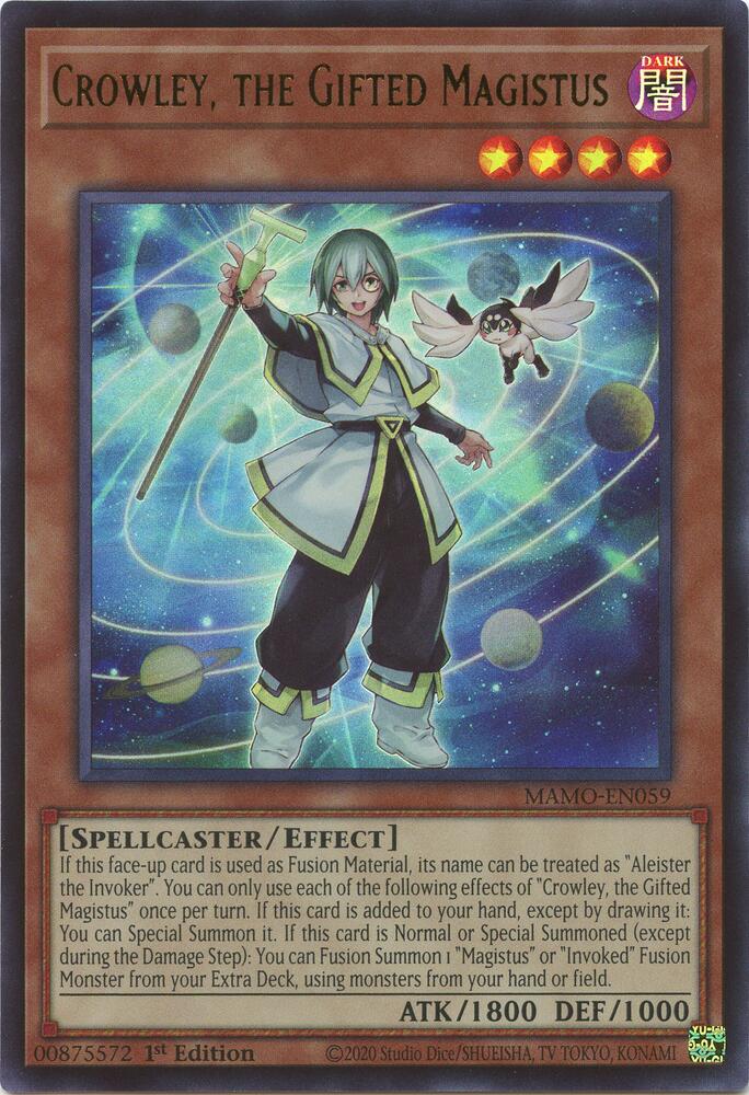 Crowley, the Gifted Magistus [Magnificent Monsters]
