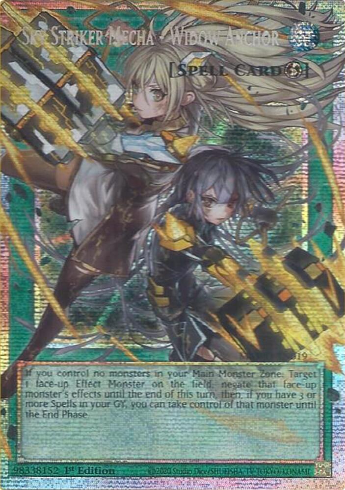 Sky Striker Mecha - Widow Anchor (Starlight Rare) (Extended Art) [Magnificent Monsters]