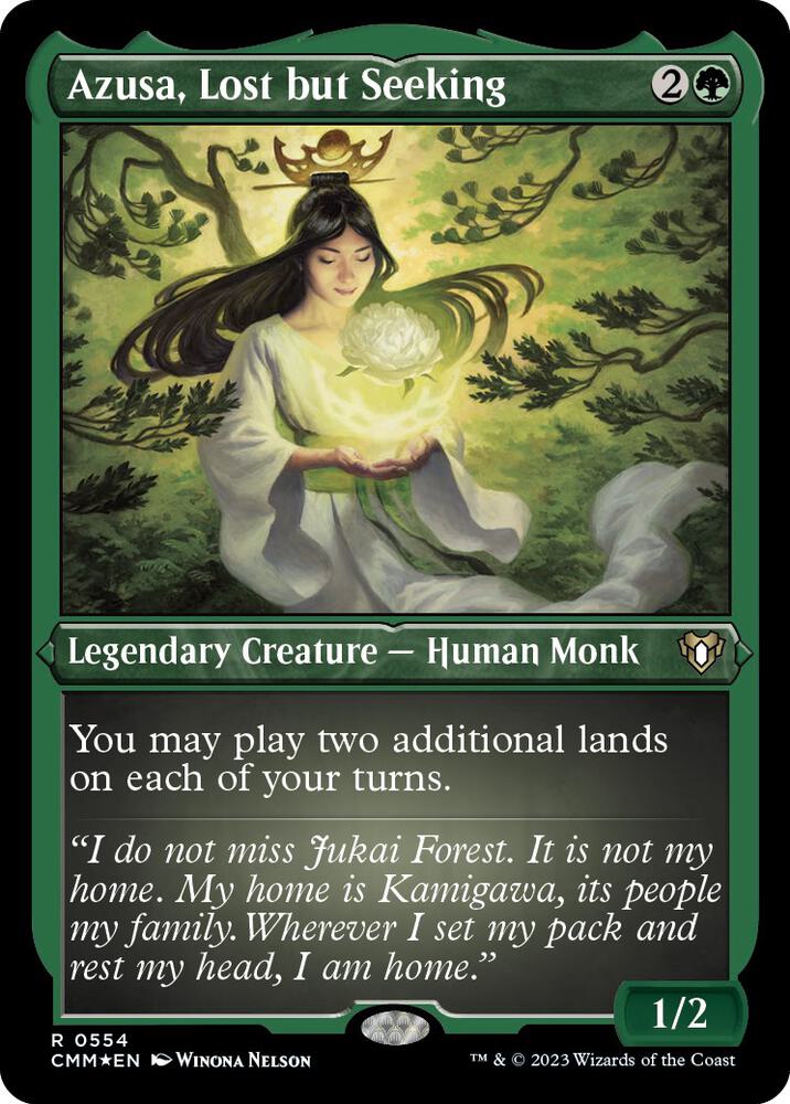 Azusa, Lost but Seeking (Foil Etched)