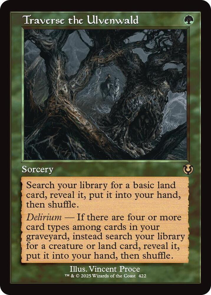 Traverse the Ulvenwald (Retro Frame)