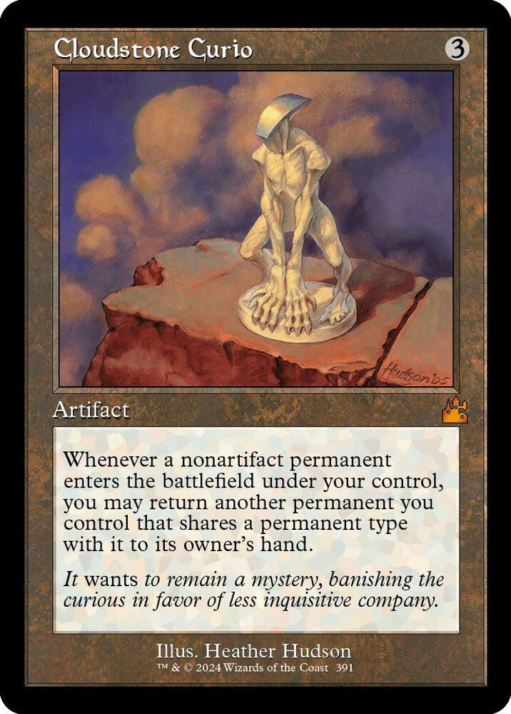 Cloudstone Curio (Retro Frame)