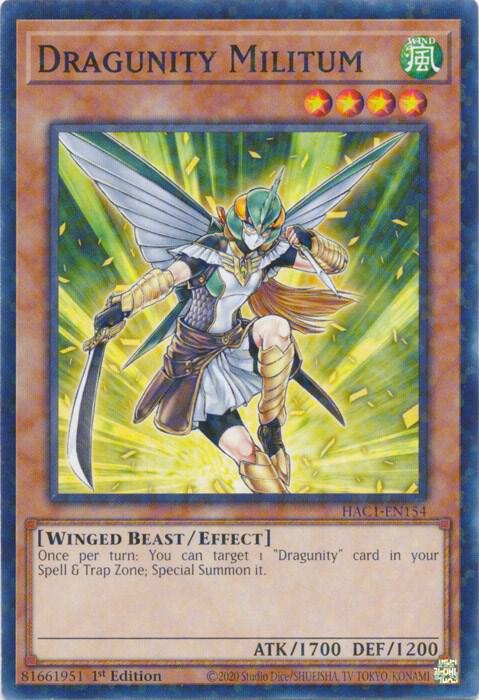 Dragunity Militum (Duel Terminal)