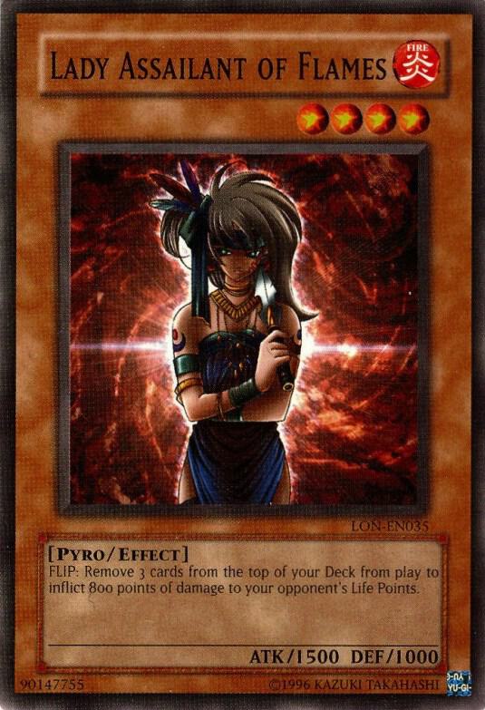 Lady Assailant of Flames