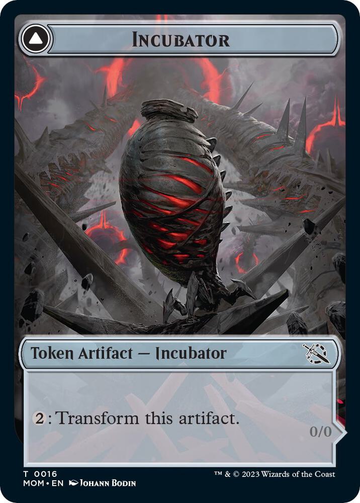 Incubator (0016) // Phyrexian (0016) Double-Sided Token