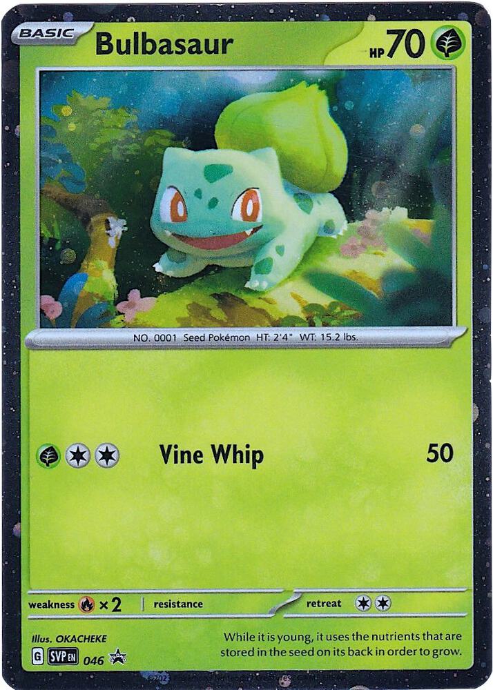 Bulbasaur - 046 (Cosmos Holo)