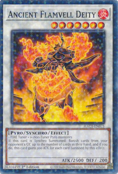 Ancient Flamvell Deity (Duel Terminal)