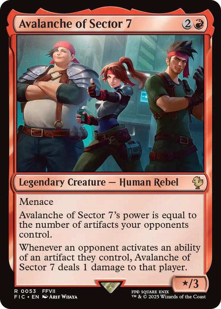Avalanche of Sector 7 (Surge Foil)