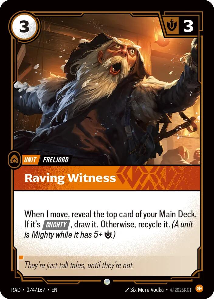 Raving Witness [Radiance]