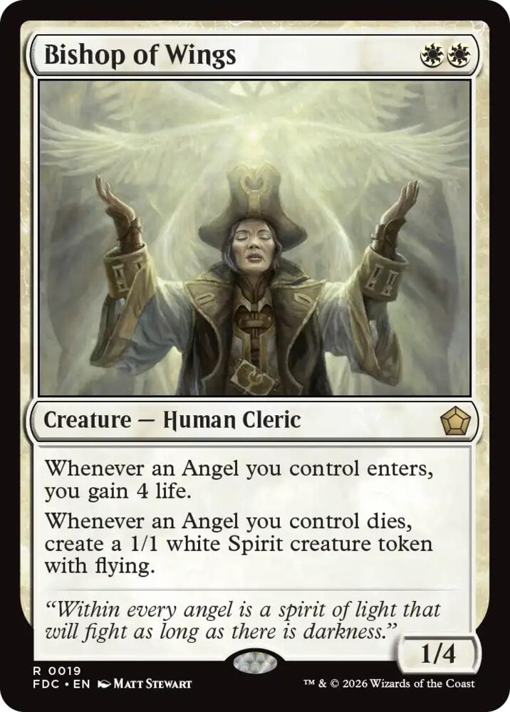 Bishop of Wings [Commander: Foundations]