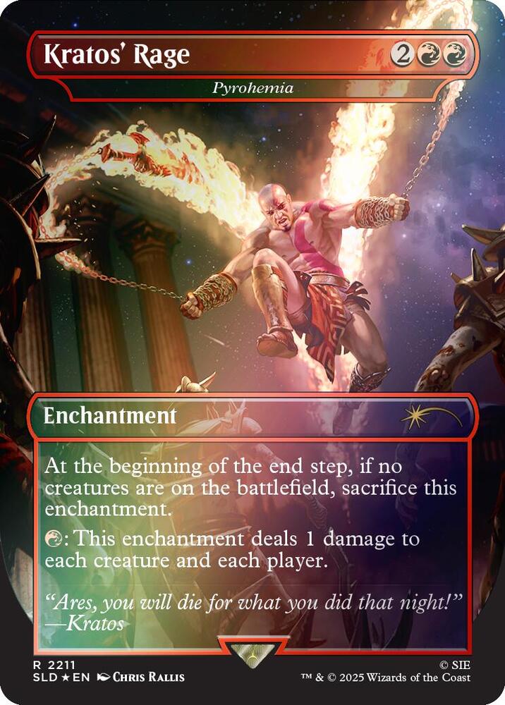 Kratos' Rage - Pyrohemia (Rainbow Foil)